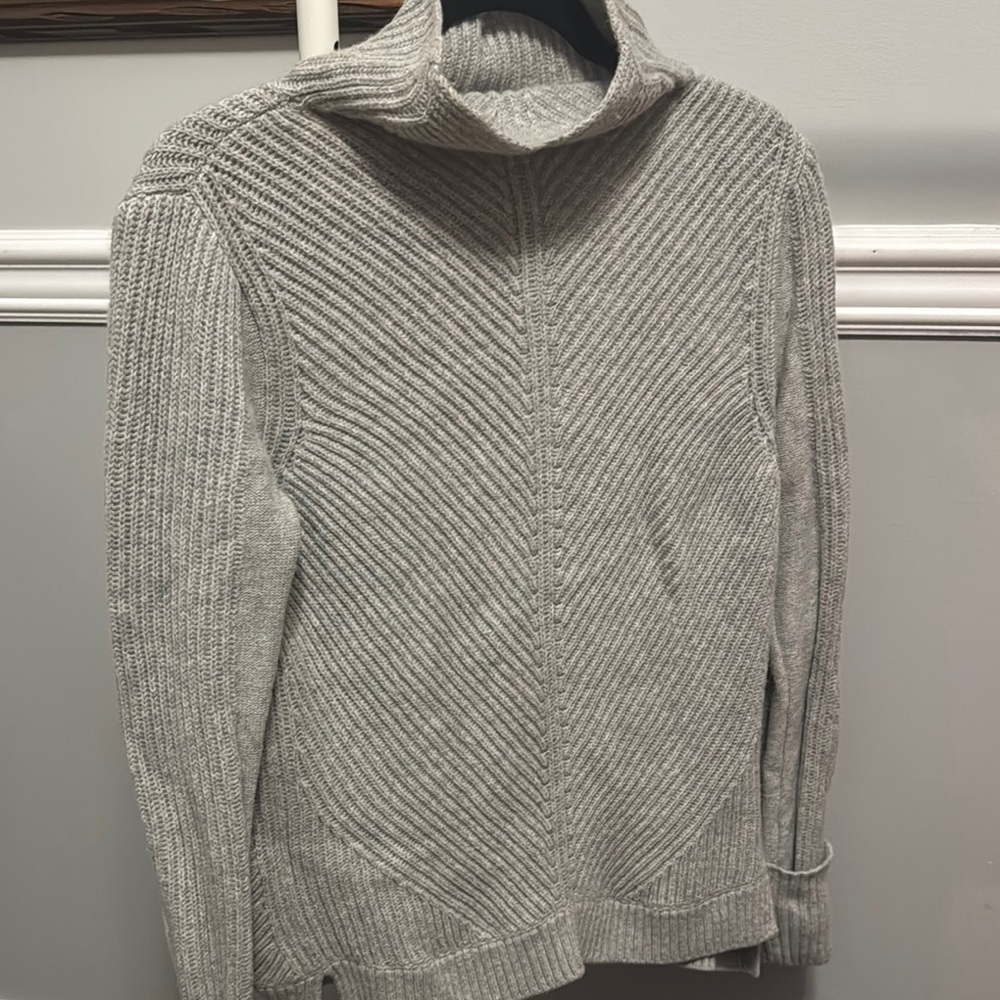 Vince Gray Cowl Neck Sweater